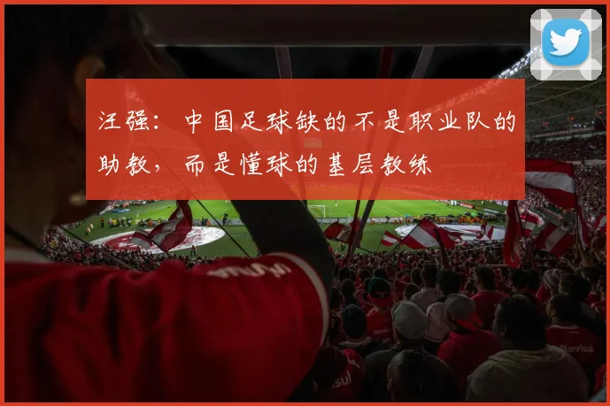 汪强：中国足球缺的不是职业队的助教，而是懂球的基层教练